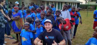 Студент волинського університету майже місяць працював в Африці з вуличними дітьми