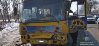 У Луцьку зіткнулися дві маршрутки. Семеро потерпілих в лікарні