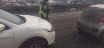 У Луцьку на мосту зіткнулись три автівки