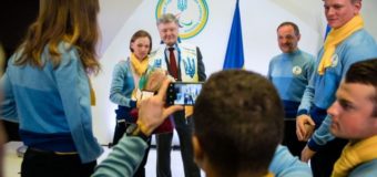 Президент нагородив волинську паралімпійку Юлію Батенкову-Бауман орденом «За заслуги» ІІІ ступеня. Фото