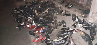 Невідомий подарував луцьким безхатькам взуття на підборах