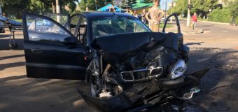 На Волині автомобіль врізався у вантажівку, двох осіб госпіталізували. ВІДЕО, ФОТО