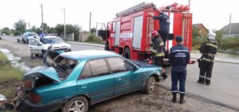 На Волині рятувальники запобігли загорянню автомобіля, який потрапив у ДТП