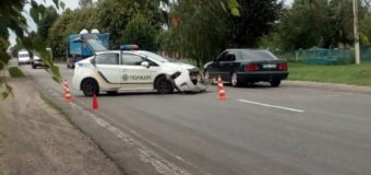 На Волині поліцейські потрапили в ДТП