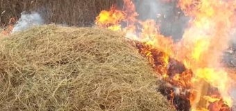 У селі на Волині горів дерев’яний піднавіс із сіном