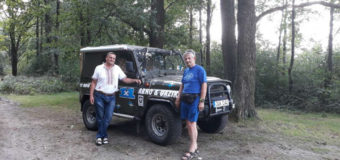 На Волині побував 72-річний мандрівник із Естонії на колоритному авто. ВІДЕО