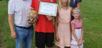 Лучанин встановив рекорд України, набивши м’яча 4161 раз