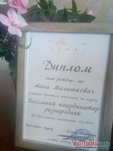 Весільний координатор та координатор Анна Малашкевич 