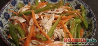 Фітнес-салат з куркою