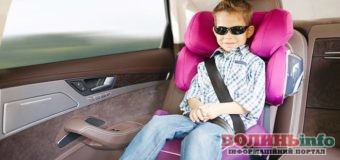 Перевозиш дітей в автомобілі без автокрісла – плати штраф