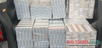 Контрафактні цигарки на суму близько 1 млн грн вилучено на Волині