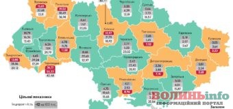 Ослаблення карантину не світить: у МОЗ назвали аутсайдерів, Влинь у списку