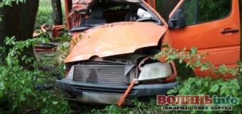 ДТП у Луцькому районі: «Mercedes» врізався у дерево, є постраждалі