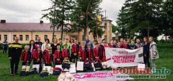 Parimatch Foundation провів тренування для дітей у найменшому місті України