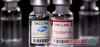 Українцям дозволили комбінувати вакцин Moderna та Pfizer