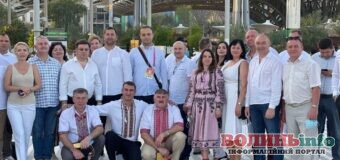 Очільники громад волинських знайомляться з виставкою в Дубаї