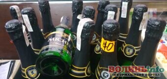 Волинські податківці встановили факт незаконної реалізації алкогольних напоїв на  ринку «Пасаж»