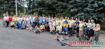 Понад 150 велолюбителів із Підгайцівської громади до Дня Прапора України подолали більше 50 кілометрів маршруту