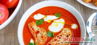 Суп-пюре з печених томатів та солодкого перцю: запропонуйте своїм рідним на обід