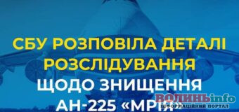 Службові особи ДП “Антонов” не вжили заходів для збереження літака АН-225 “Мрія” та перешкоджали Силам оборони в організації охорони летовища
