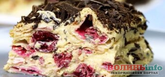 Торт без випікання «Вишневе блаженство»: рецепт десерту за 15 хвилин