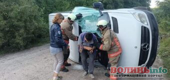 ДТП на Волині: рятувальники визволили людину, яку заблокувало в автомобілі