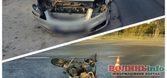 Автомобіль Opel зіткнувся з мотоциклом: стали відомі деталі ДТП у Ковелі