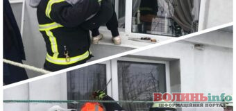 У Луцькому районі трирічна дівчинка зачинилася в будинку, рятувальники допомогли матері потрапити в середину