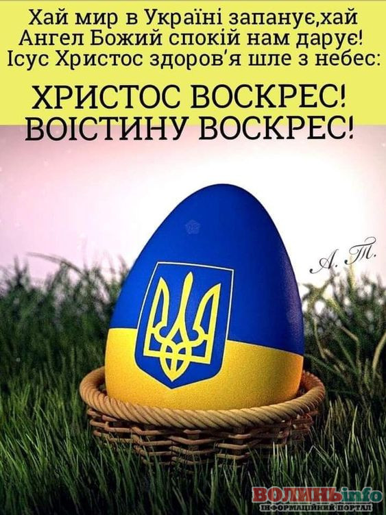 Патріотичні привітання з Великоднем