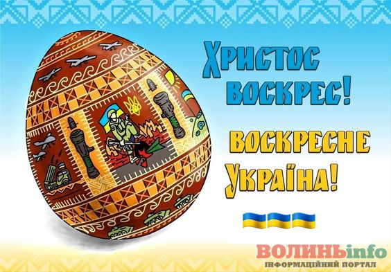 Патріотичні привітання з Великоднем