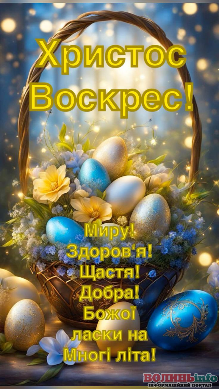 Патріотичні привітання з Великоднем