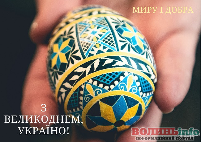Патріотичні привітання з Великоднем