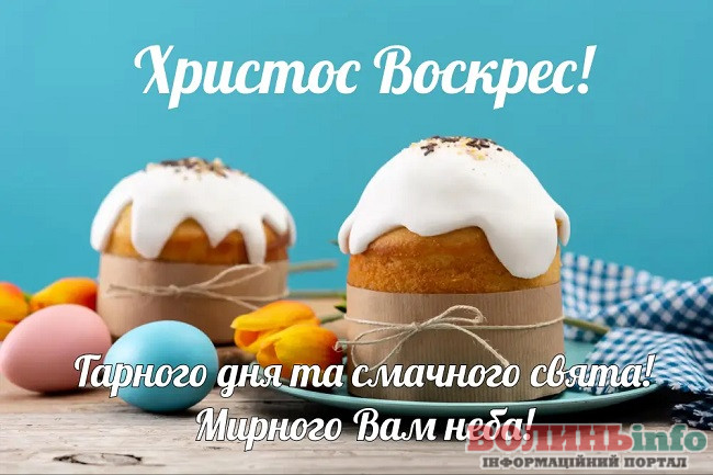 Патріотичні привітання з Великоднем