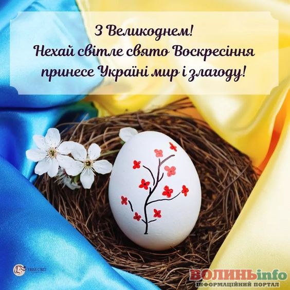 Патріотичні привітання з Великоднем