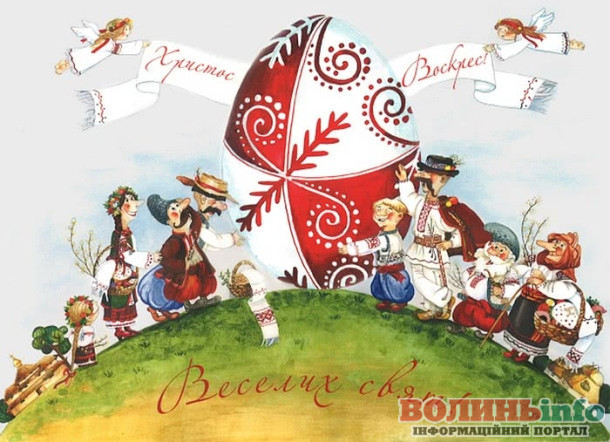 Патріотичні привітання з Великоднем