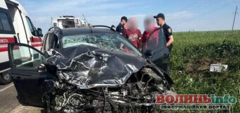 Лобове зіткнення на трасі Устилуг-Луцьк-Рівне: постраждало четверо людей