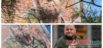 В Україні з’явився найбільший мурал на честь Героя України Валерія Залужного