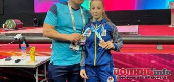 Волинянка Катерина Малащук здобула срібло і бронзу на Чемпіонаті світу з важкої атлетики U17