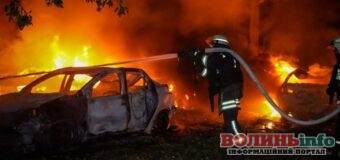 Одесу атакували дрони вночі: масштабна пожежа та один постраждалий