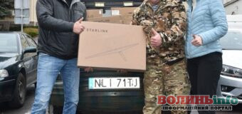 Луцька громада передала військовим нове обладнання для виконання бойових завдань