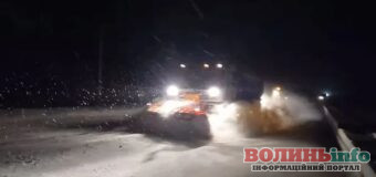 Стан державних доріг Волині після негоди: роботи тривають цілодобово