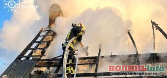 Пожежі на Волині: за добу вигоріли будинки через димарі та замикання
