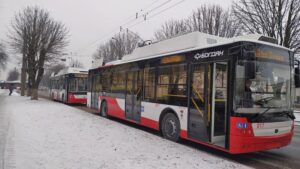 У Луцьку тролейбуси №1, 2, 5 та 12 тимчасово не доїжджають до вулиці Івана Корсака