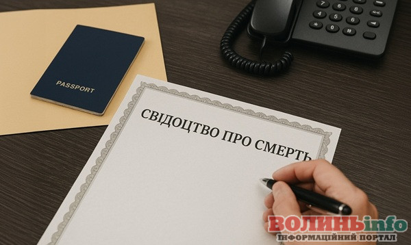 свідоцтво про смерть