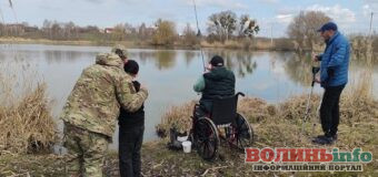 У Боголюбах провели інклюзивну риболовлю для військових