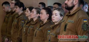 У Луцьку відзначили військовослужбовиць Нацгвардії напередодні 8 березня