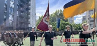 На Волині відбувся випуск майже 400 ліцеїстів військового ліцею