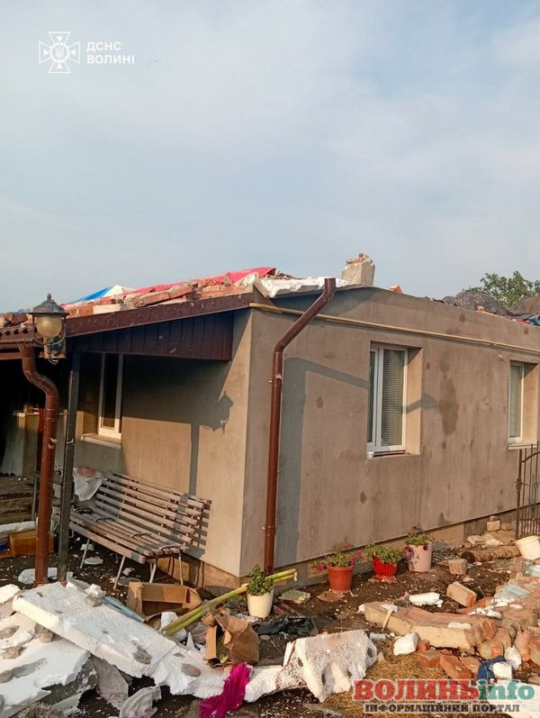 Рятувальники ліквідували наслідки буревію у трьох селах Луцького району