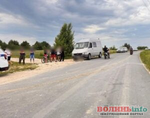 За добу на Волині сталися дві ДТП за участю неповнолітніх мотоциклістів: четверо підлітків у лікарні