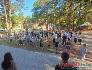 На Світязі організували літній табір для дітей військових із Ковельської громади